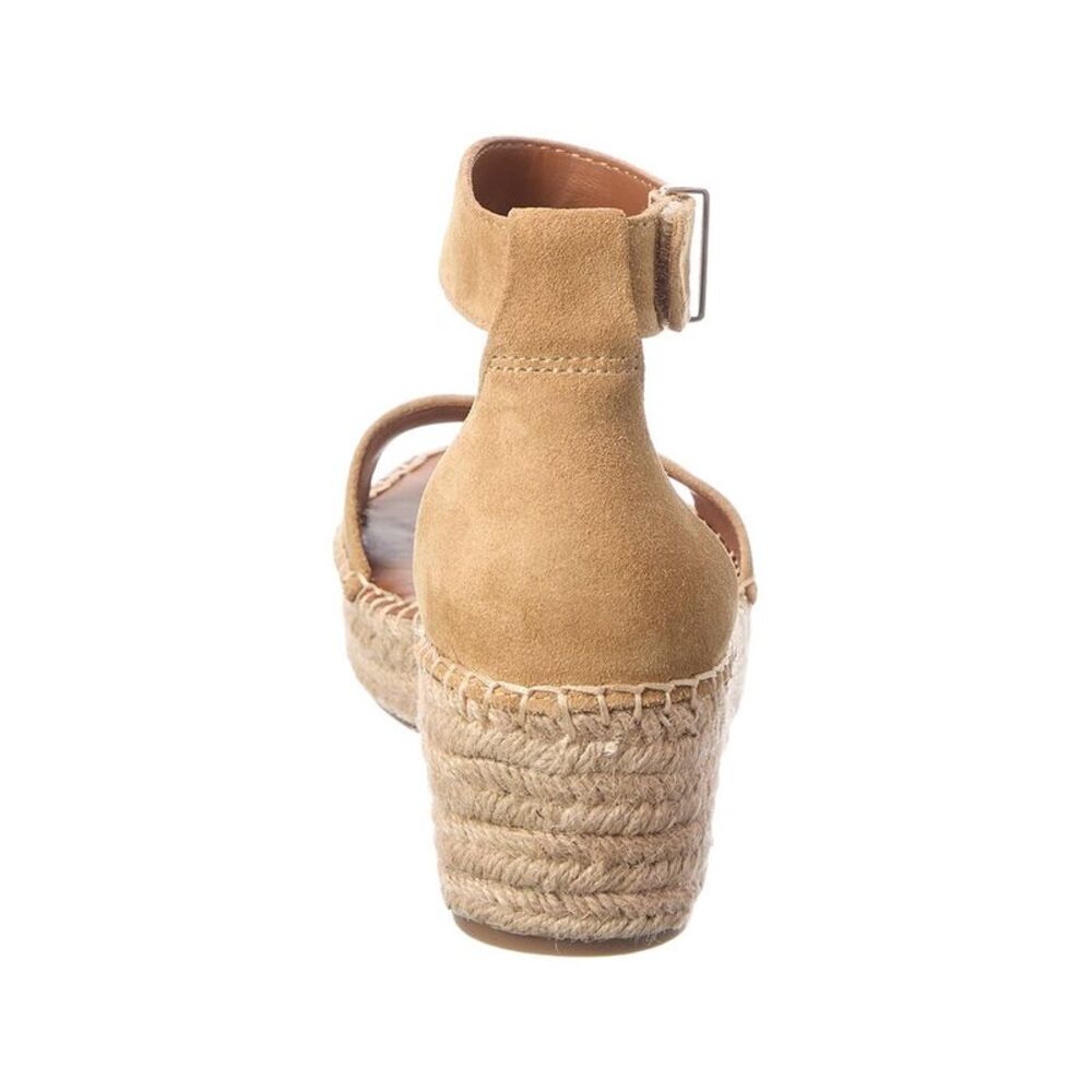 Franco Sarto Pela Sandstone Suede & Canvas Sandal, Beige - Picture 3 of 5